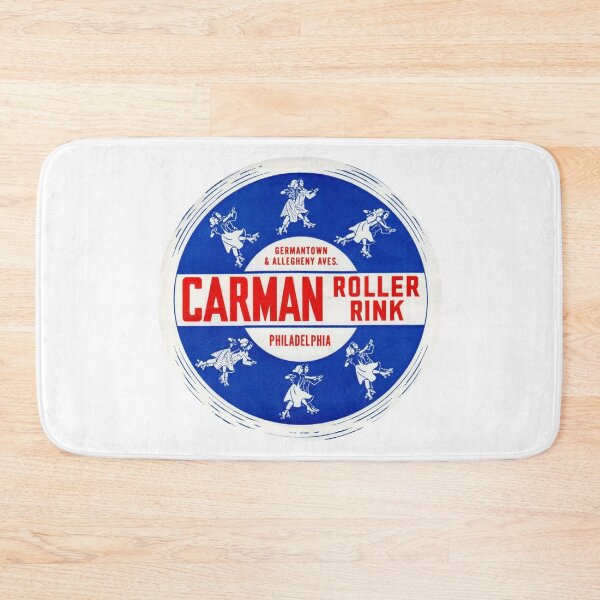 Item preview, Carman Roller Rink Philadelphia Pennsylvania Roller Skating Rink Sticker Decal Label designed and sold by tislord.