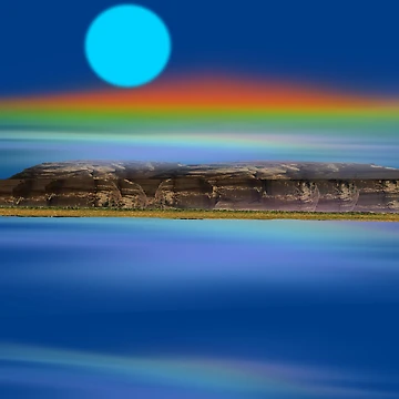 Artwork thumbnail, Blue Giant Rising by RGSMOOTHFINGER