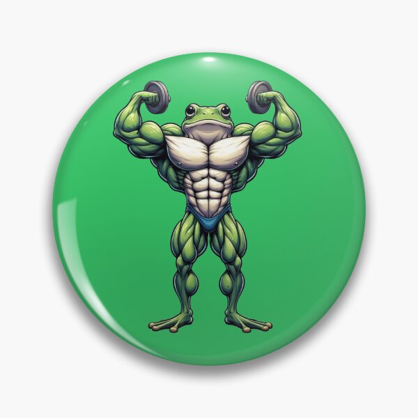 Item preview, Dry Frog - Muscle Challenge designed and sold by ATOTI.