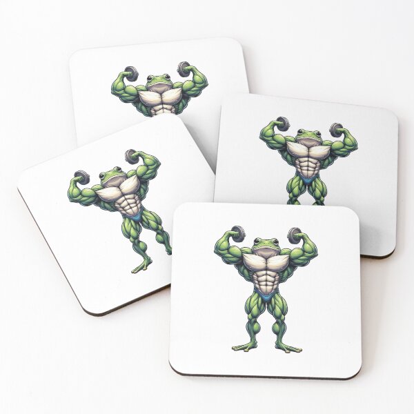 Item preview, Dry Frog - Muscle Challenge designed and sold by ATOTI.
