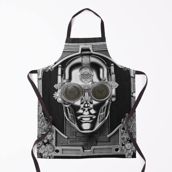 Artikelvorschau, Futuristischer Steampunk-Cyborg-Humanoid entworfen und verkauft von Drone-tees.