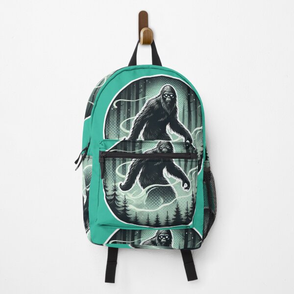 Item preview, Mysterious Bigfoot in Foggy Forest – Cryptid Lover Design designed and sold by Nauert's.