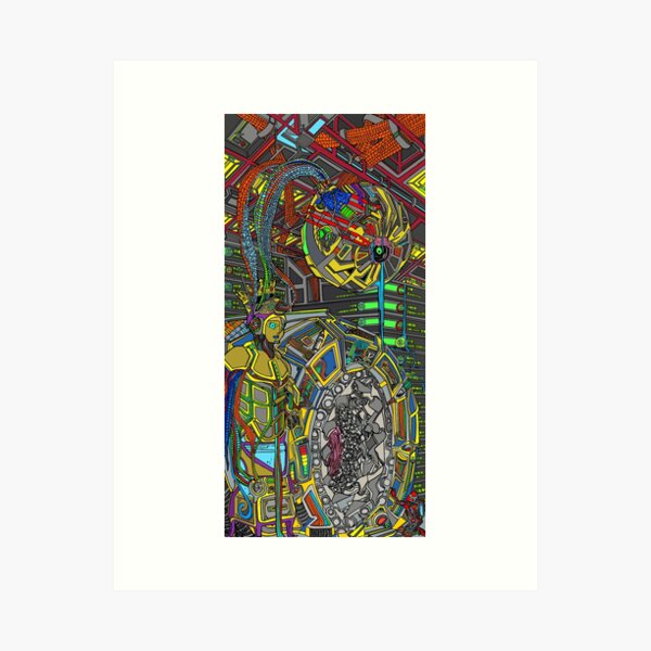 AGE OF AI Art Print