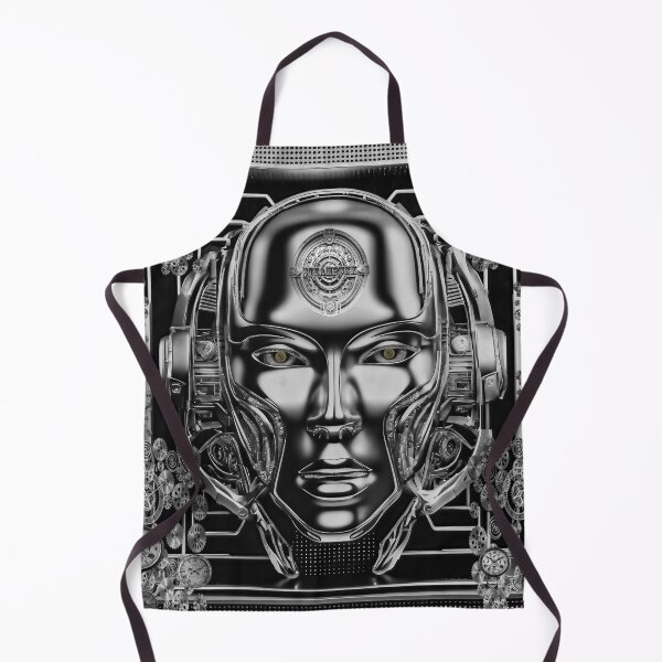 Artikelvorschau, Futuristischer Steampunk-Cyborg-Humanoid entworfen und verkauft von Drone-tees.