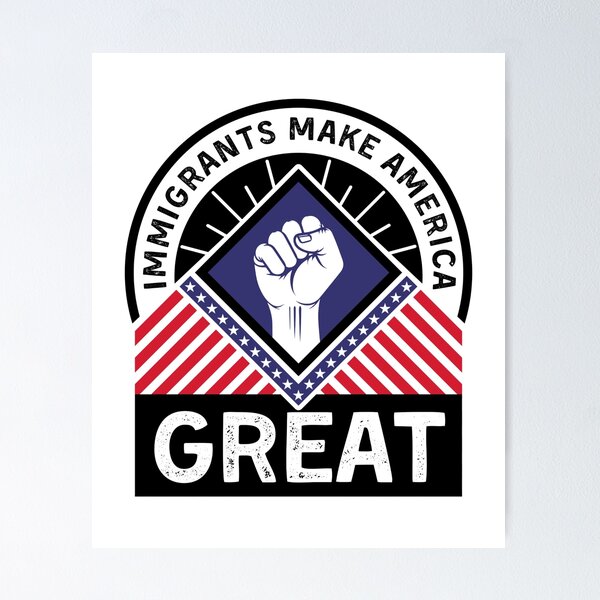 Item preview, Immigrants Make America Great designed and sold by Akim Vizion.