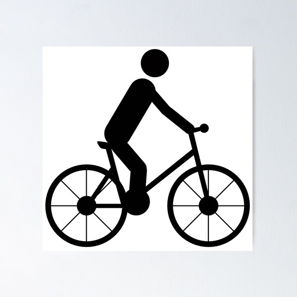 Item preview, bike cyclist icon designed and sold by Achille3777.