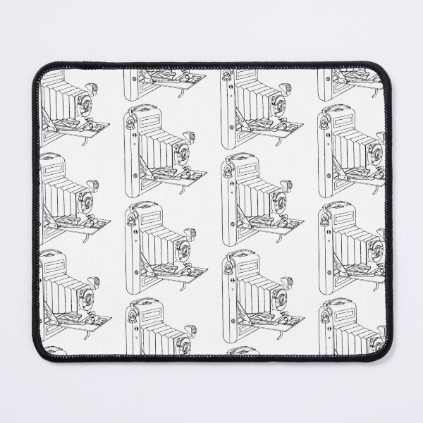 Item preview, Vintage Folding Film Camera Drawing designed and sold by Film Camera Nerds.