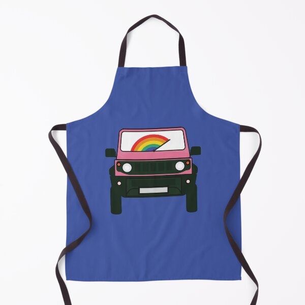 Item preview, Pink Jimny with Rainbow Windshield designed and sold by stoicjimny.