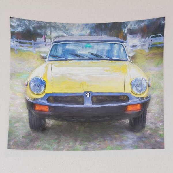 Item preview, 1978 Yellow MG MGB Convertible X109 designed and sold by RichFrancoCars.