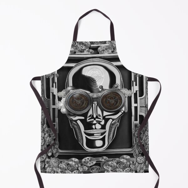 Artikelvorschau, Futuristischer Steampunk-Cyborg-Humanoid entworfen und verkauft von Drone-tees.