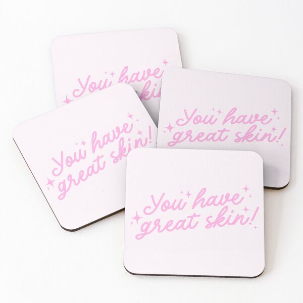 Item preview, You Have Great Skin! Esthetician Quote Art designed and sold by Creative Brat Design Studio.