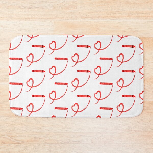 Item preview, Red Heart Crayon Drawing  designed and sold by missmann.