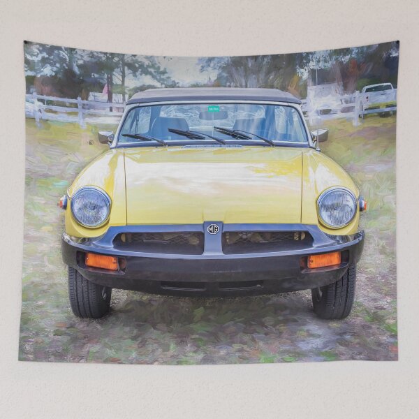 Item preview, 1978 Yellow MG MGB Convertible X111 designed and sold by RichFrancoCars.