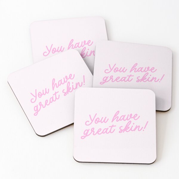 Item preview, You Have Great Skin! Esthetician Quote Art designed and sold by Creative Brat Design Studio.