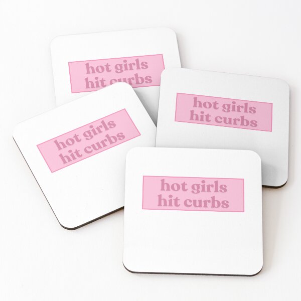 Item preview, Hot girls hit curbs pink designed and sold by zahrasbookstore.