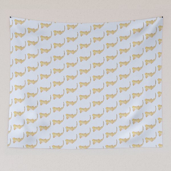Item preview, zebra shark illustration  designed and sold by Mayarartsy.