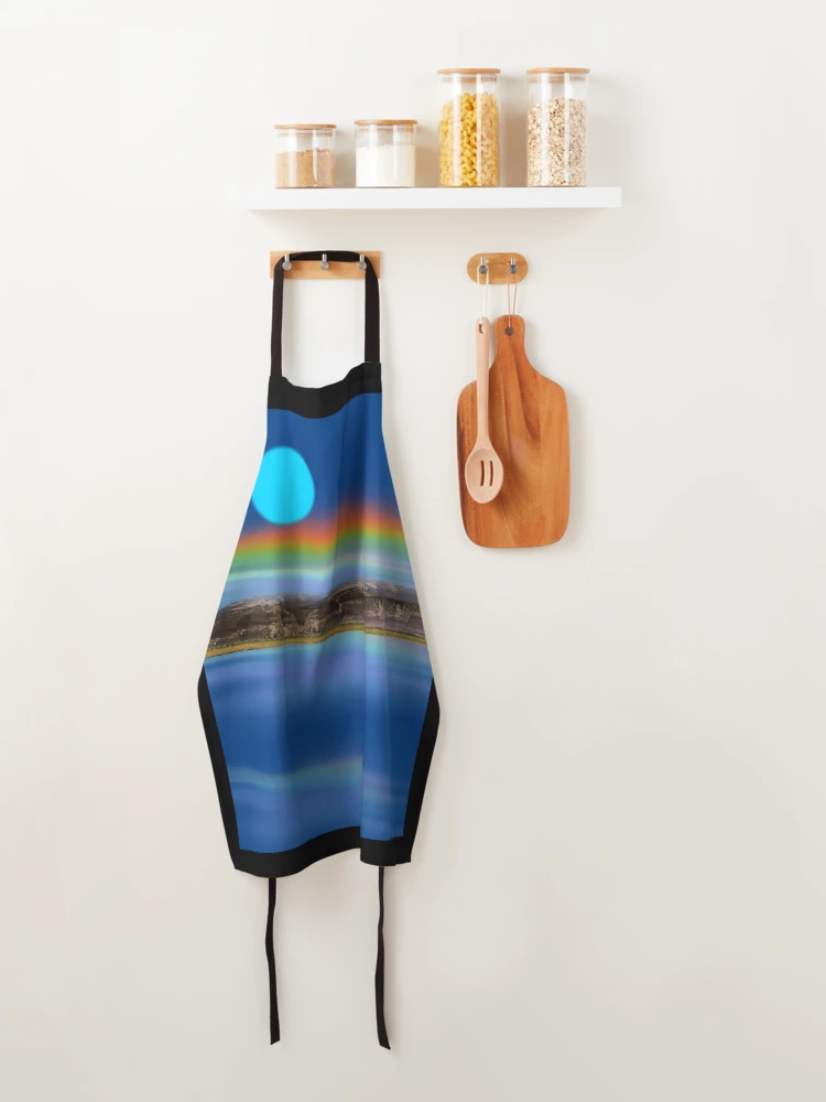 Thumbnail 4 of 6, Apron, Blue Giant Rising designed and sold by RGSMOOTHFINGER.