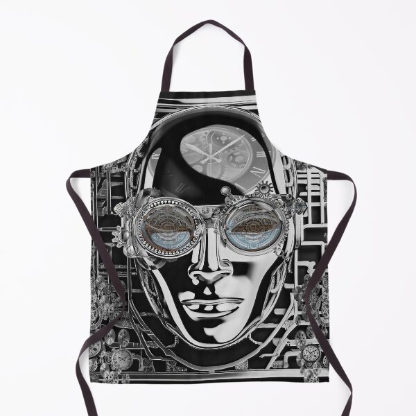 Artikelvorschau, Futuristischer Steampunk-Cyborg-Humanoid entworfen und verkauft von Drone-tees.