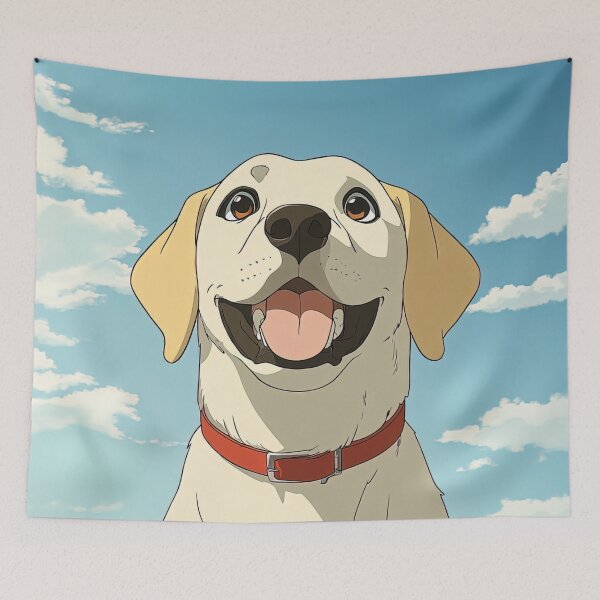 Item preview, Labrador | Anime style designed and sold by ComicsFactory.