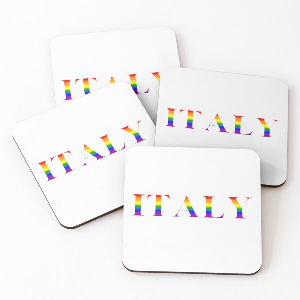 Item preview, LGBTQ Rainbow Pride Italy Design – Vibrant Pride Art designed and sold by Travelslightly.