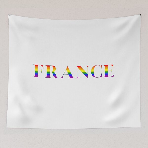 Item preview, LGBTQ Rainbow Pride France Design – Vibrant Pride Art designed and sold by Travelslightly.