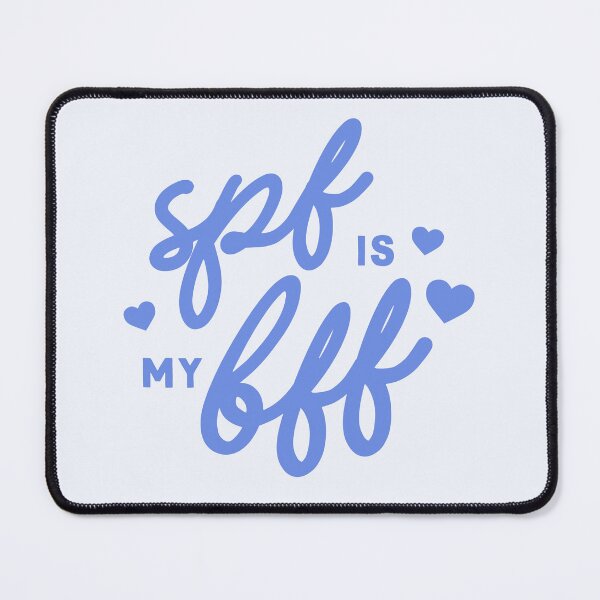 Item preview, SPF is my BFF Skincare Lover Blue Aesthetic designed and sold by Creative Brat Design Studio.