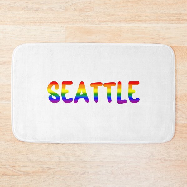 Item preview, LGBTQ Rainbow Pride Seattle Design – Vibrant Pride Art designed and sold by Travelslightly.