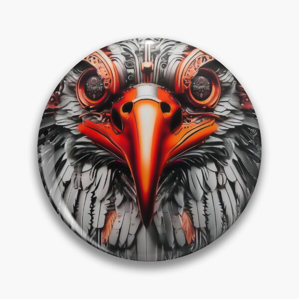 Item preview, Futuristic Steampunk Eagle Bird of prey designed and sold by Drone-tees.