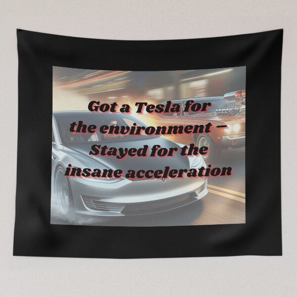 Item preview, Tesla Meme - Got a Tesla... designed and sold by nature. electrified..