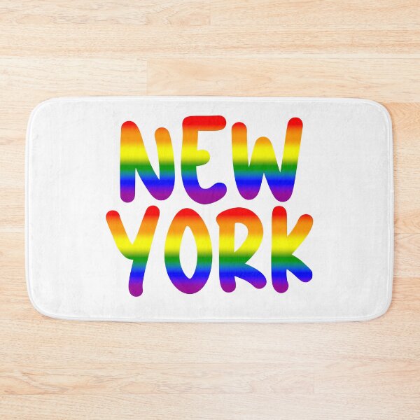 Item preview, LGBTQ Rainbow Pride New York Design – Vibrant Pride Art designed and sold by Travelslightly.