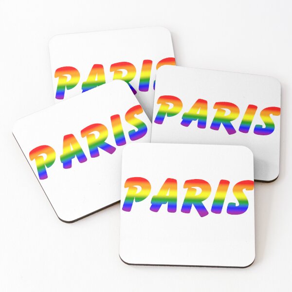 Item preview, LGBTQ Rainbow Pride Paris Design – Vibrant Pride Art designed and sold by Travelslightly.