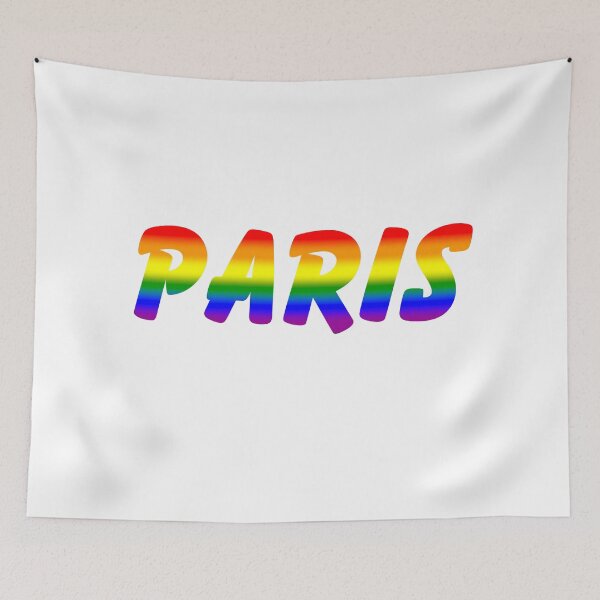 Item preview, LGBTQ Rainbow Pride Paris Design – Vibrant Pride Art designed and sold by Travelslightly.