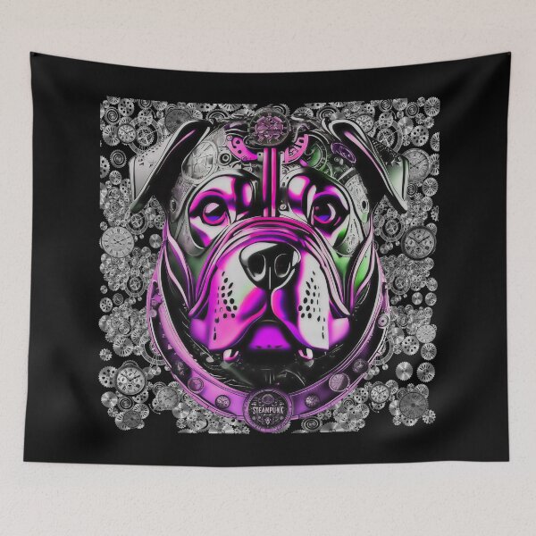 Item preview, Futuristic Steampunk Rottweiler Dog designed and sold by Drone-tees.