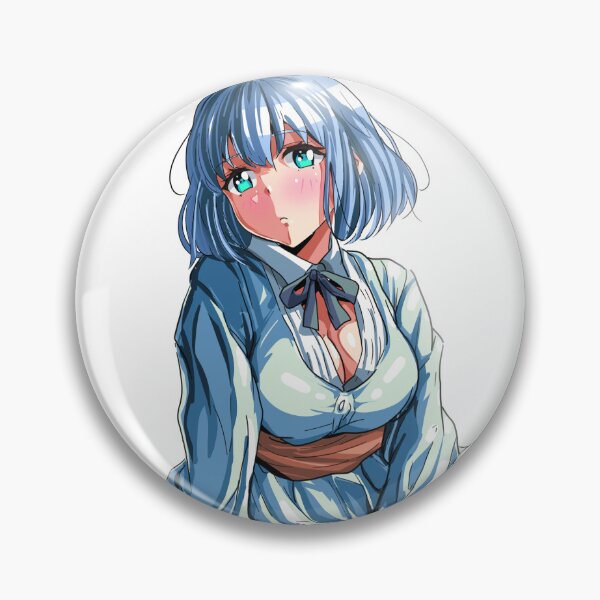 Item preview, Sultry Anime Beauty – Curvy Waifu in a Seductive Pose designed and sold by AirForceTuan.