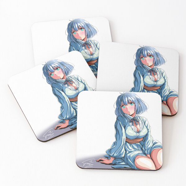 Item preview, Sultry Anime Beauty – Curvy Waifu in a Seductive Pose designed and sold by AirForceTuan.