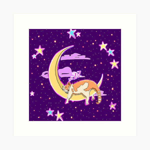 SLEEPING CEAUTY Art Print