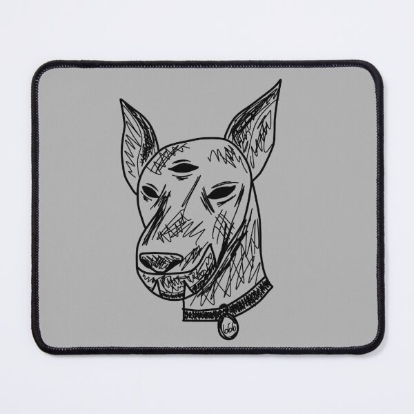 Item preview, 3-Eyed Doberman Sketch designed and sold by SillyStarlight.