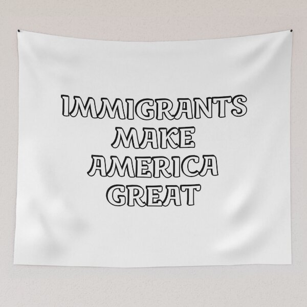 Item preview, Immigrants Make America Great   - support immigration designed and sold by Inspirationmotivation.