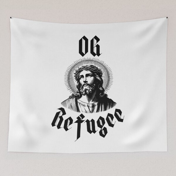 Item preview, Immigrants Make America Great - Jesus was a Refugee designed and sold by DesignByLeo.