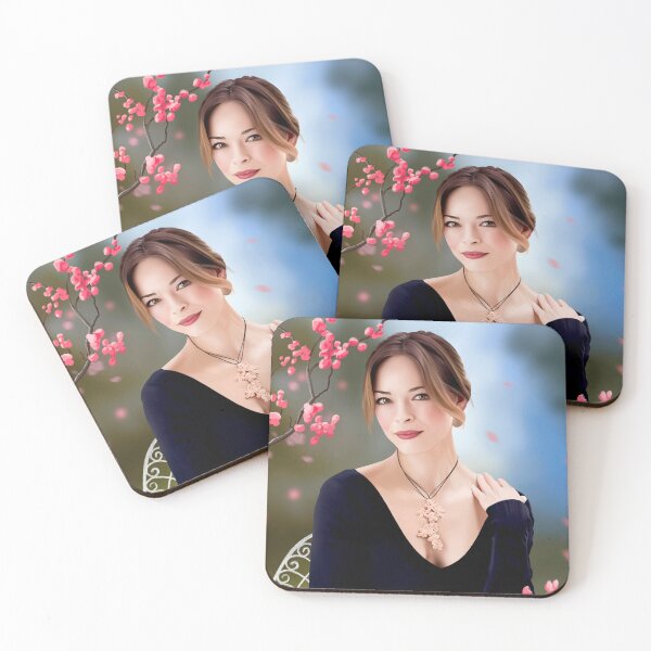 Item preview, Kristin Kreuk Portrait, Blossoms  designed and sold by kelsey_fanart.