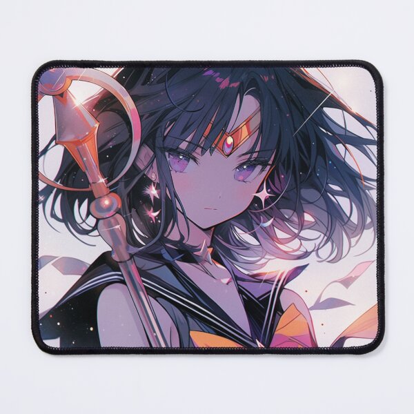 Item preview, Stylized Dark Sailor Saturn designed and sold by Solace Sparkles.