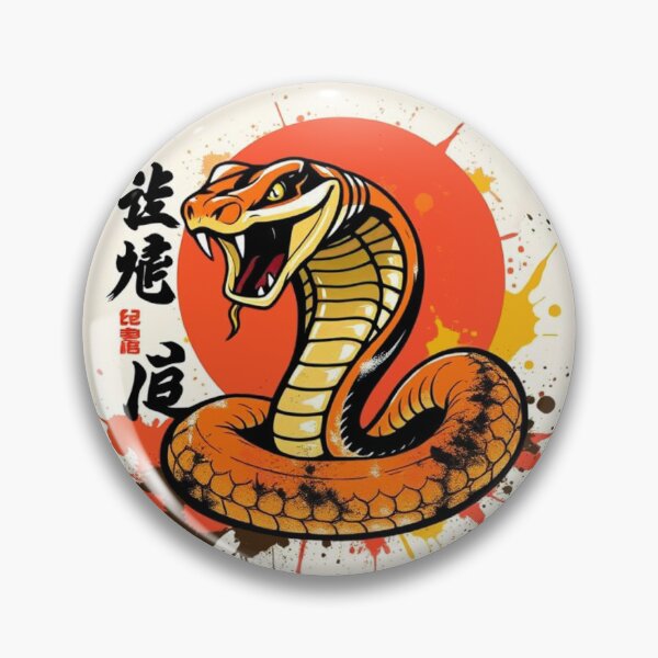 Artikelvorschau, Wildes Cobra-Kampfkunst-Emblem entworfen und verkauft von Eandbeyond.