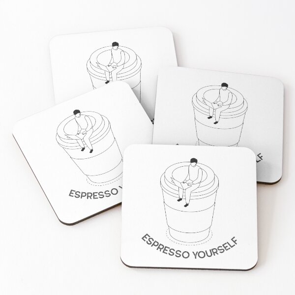 Item preview, ESPRESSO YOURSELF designed and sold by FunEyeDesign.