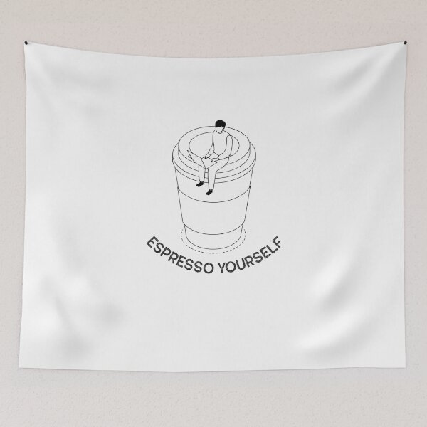 Item preview, ESPRESSO YOURSELF designed and sold by FunEyeDesign.