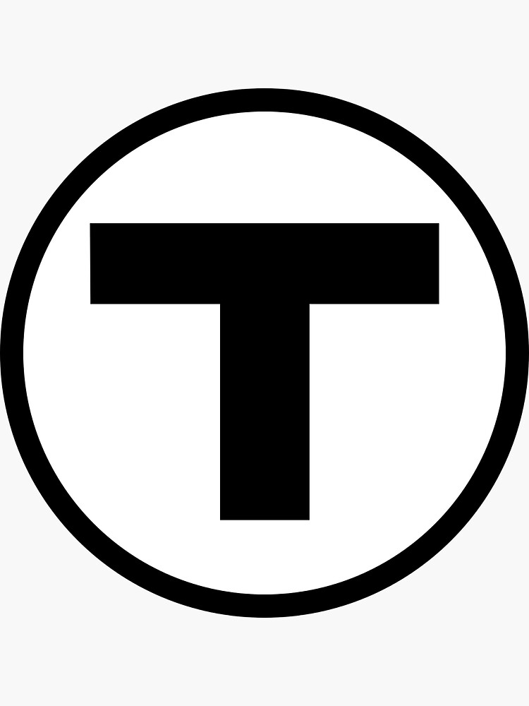 "Boston T Logo" Sticker for Sale by memster822 Redbubble