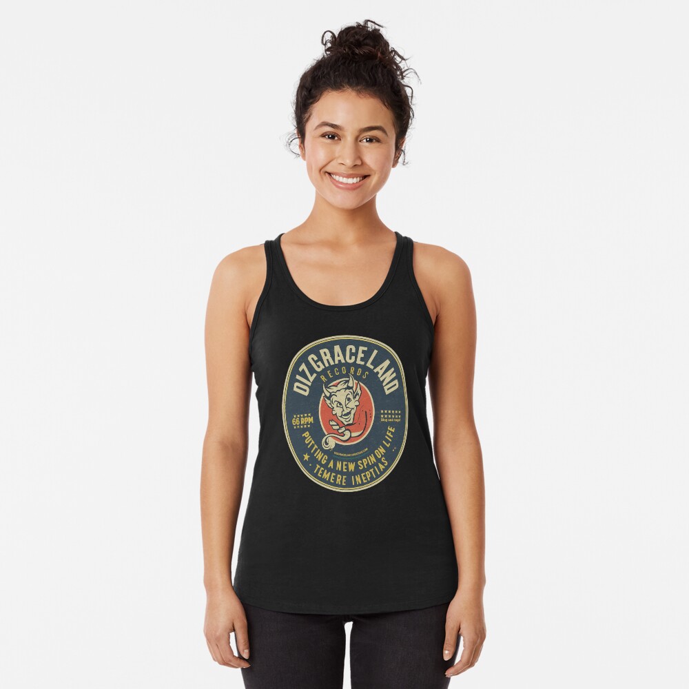 Item preview, Racerback Tank Top designed and sold by Dizgraceland.