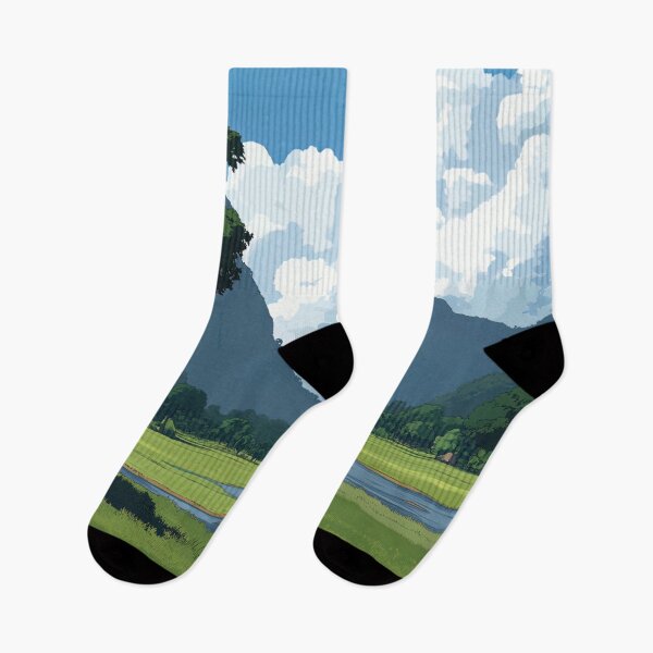 Item preview, Laos landscape | Anime style designed and sold by ComicsFactory.