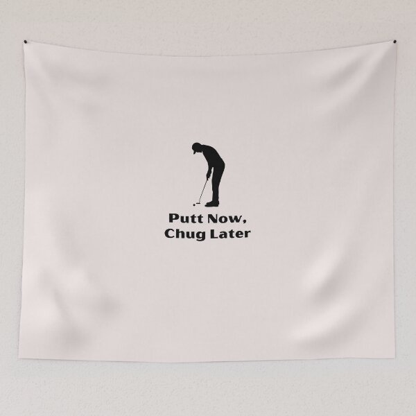 Item preview, Putt Now, Chug Later Bar Golf designed and sold by AIJNtees.