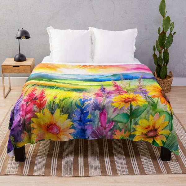 Item preview, Sunflowers and Wildflowers designed and sold by MystAvalon.