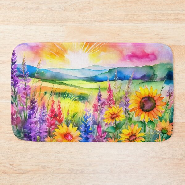 Item preview, Sunflowers and Wildflowers designed and sold by MystAvalon.